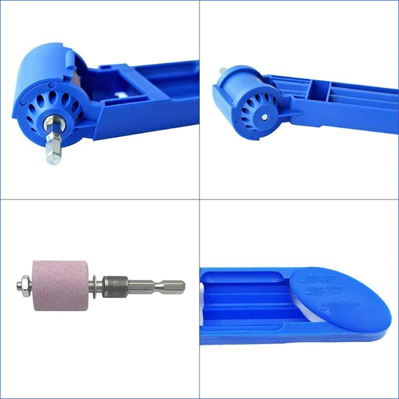 Portable Drill Bit Sharpener - Corundum Grinding Wheel for Grinder & Polishing - Image 5