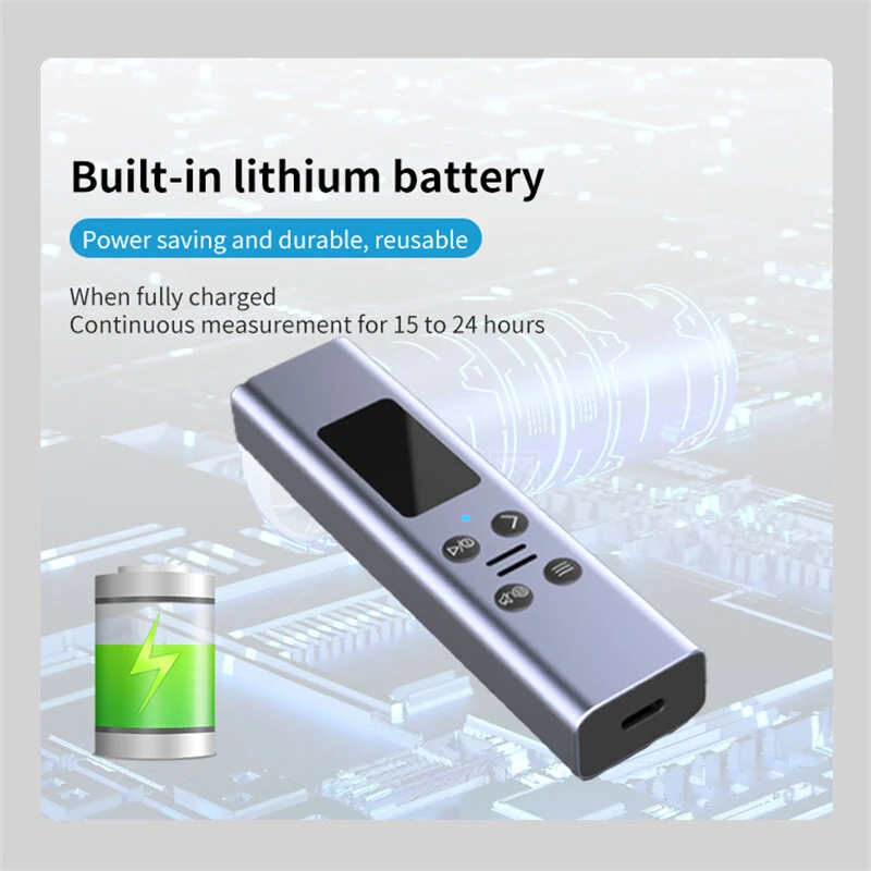 ZN-YM06 Geiger Counter Radiation Detector | 48mm Tube 0.05uSv/h Range | USB-C Portable Monitor - Image 5