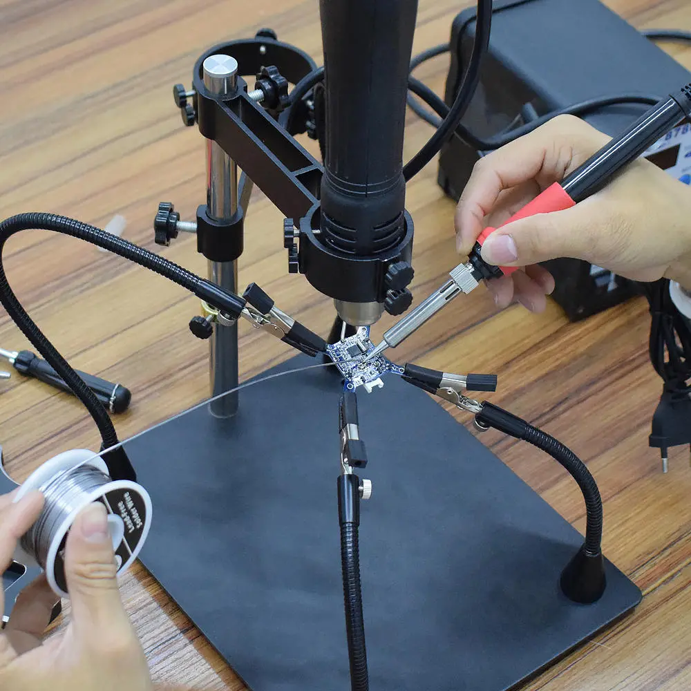 NEWACALOX Magnetic PCB Holder - Third Hand Soldering Station Frame for BGA Chip Repair - Image 3