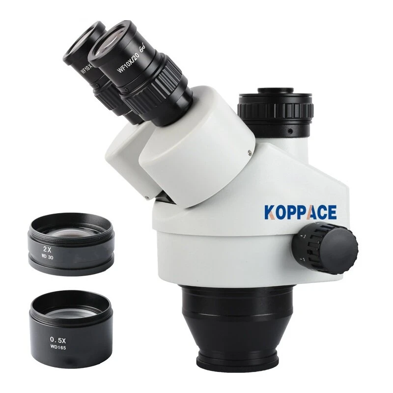 KOPPACE 3.5X-90X Trinocular Stereo Microscope | 21MP Camera & 13.3 Display - Image 5