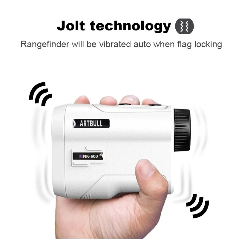 NK-600 Golf Rangefinder with Slope | 600m Range, Rechargeable & PinSensor - Image 5