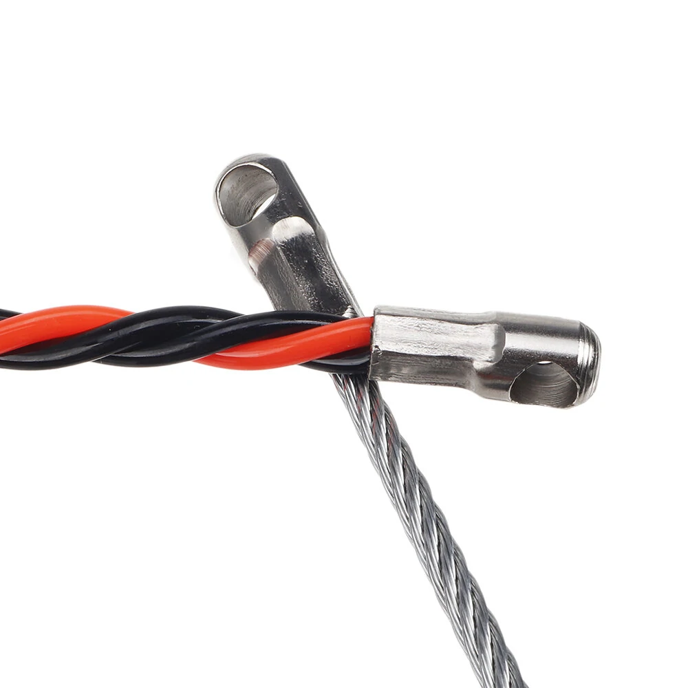 2Pcs 20m Electric Spiral Cable Push Puller | Conduit Snake Fish Tape Wire Guide - Image 5