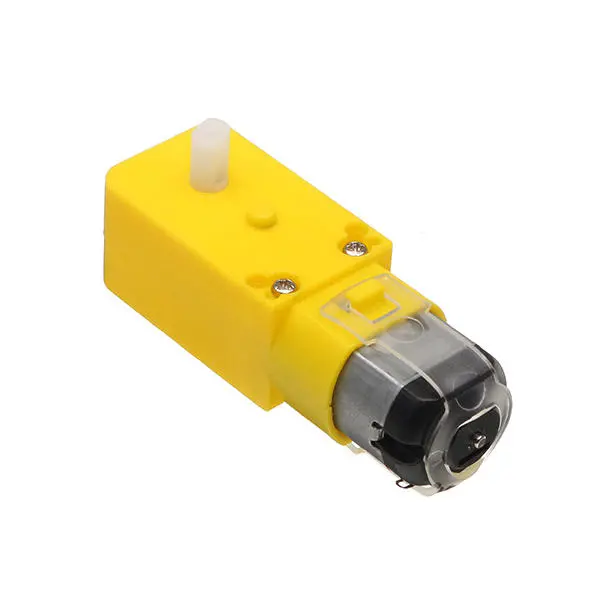 3-6V Dual Axis Gear Motor with 65mm Rubber Wheels | High Torque DC Motor - Image 5