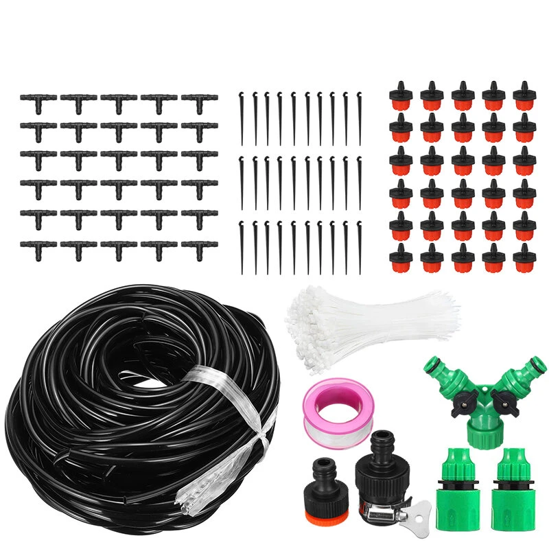Garden Automatic Drip Irrigation Kit - 8/20/30/40m DIY Adjustable Set - Image 3
