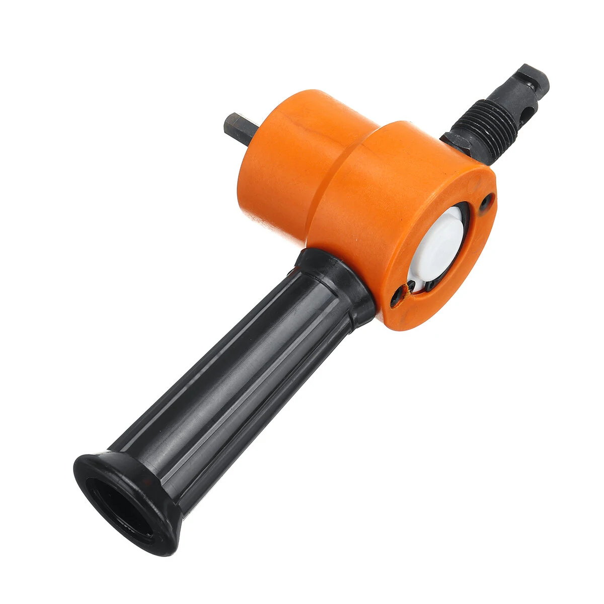 Double Headed Sheet Metal Nibbler - Drill Attachment Cutter with Extra Punch - Image 3