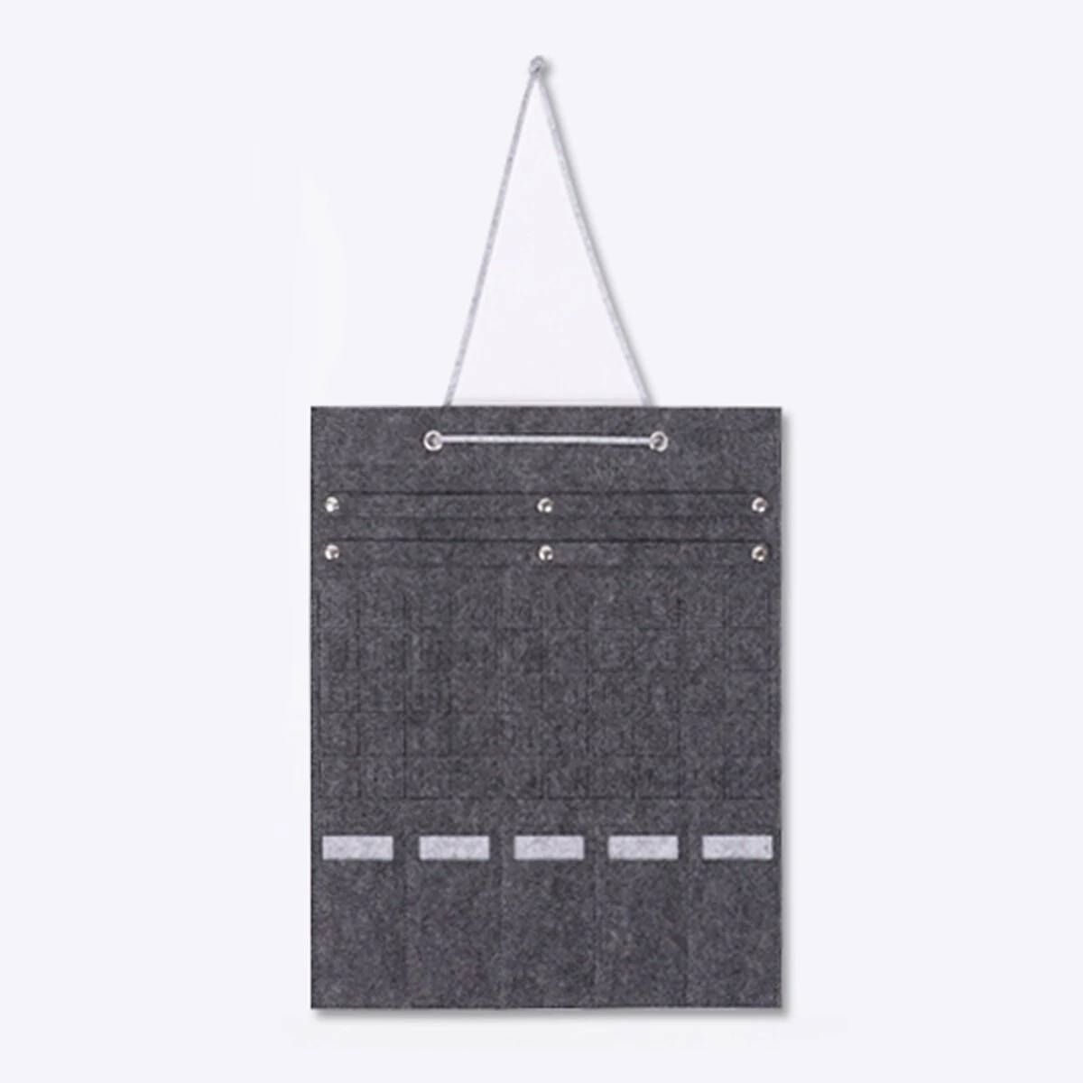 Slots Felt Sunglasses & Jewelry Organizer - Wall Hanging Storage Display - Image 4