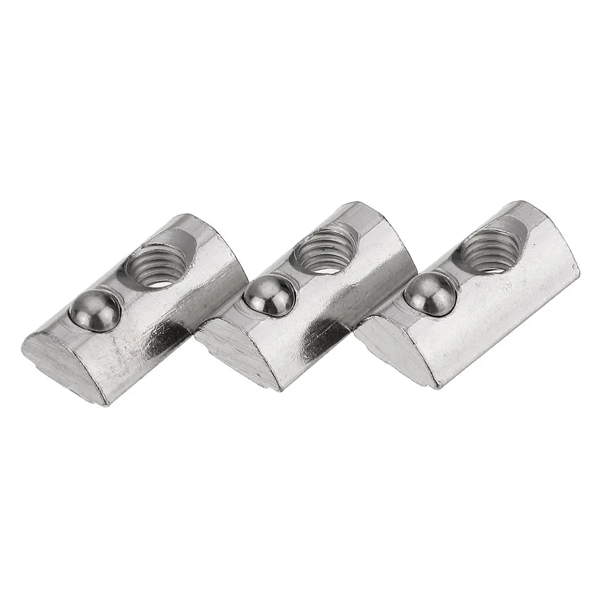 45 Series Spring Nut - 50pcs for 45 Aluminum Profile T-Slot | Round Roll Elastic Nut - Image 4
