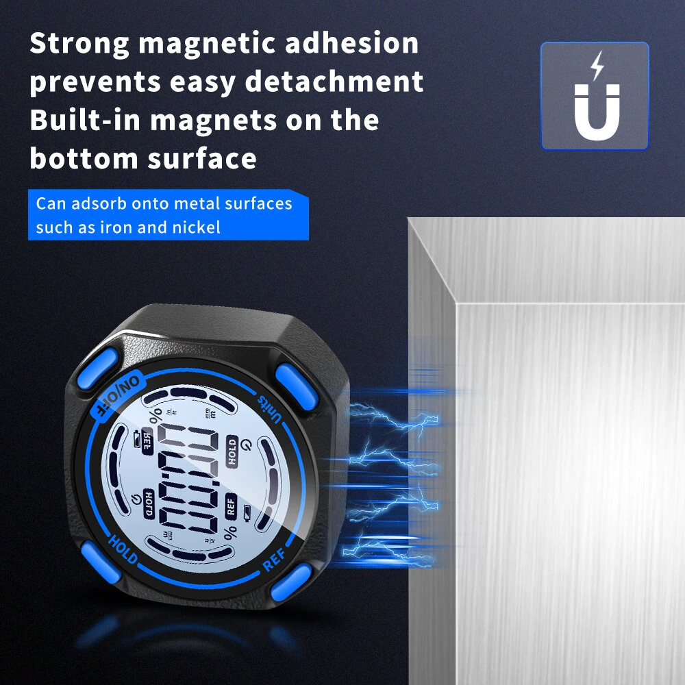 SNAKOL G1 Digital Inclinometer | High Precision ±0.1° | Magnetic Base & USB-C - Image 4