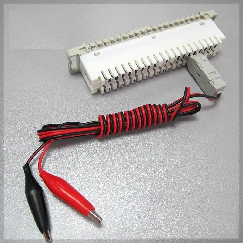 110 Network Cable Tester - RJ11 to Crocodile Clip Leads for 110/Krone Phone Module & Patch Panel - Image 3