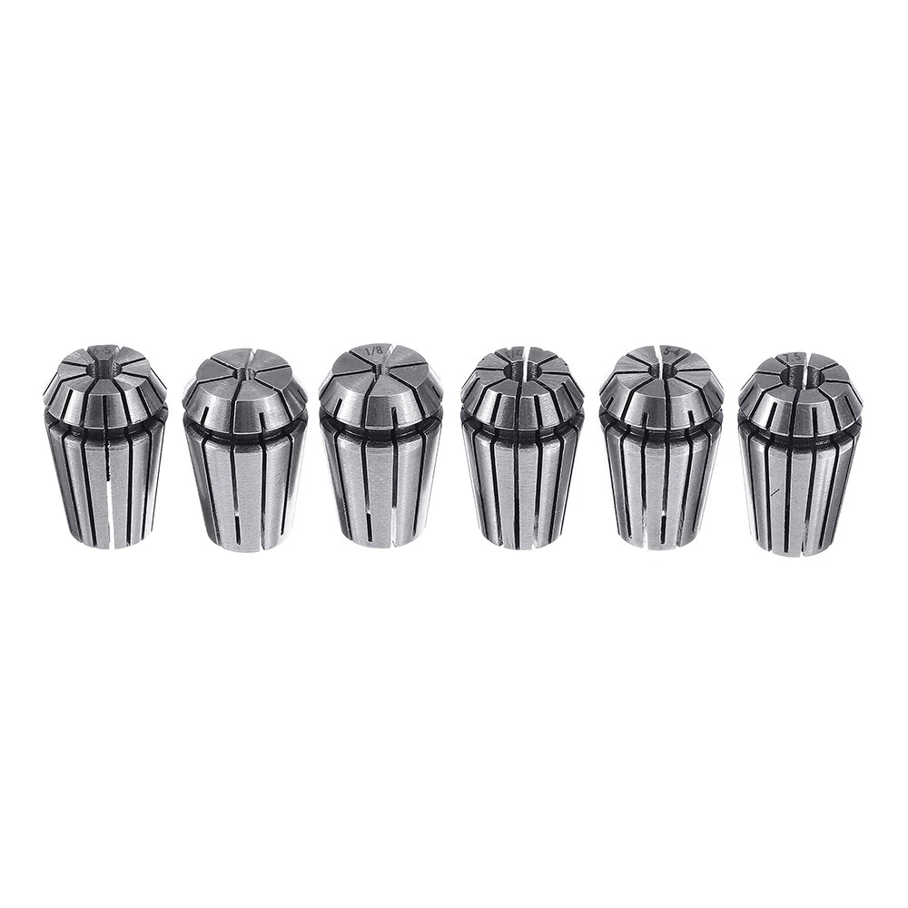 C20-ER20A-100L Collet Chuck Holder | 6pcs ER20 Spring Collets for CNC Milling Lathe - Image 3
