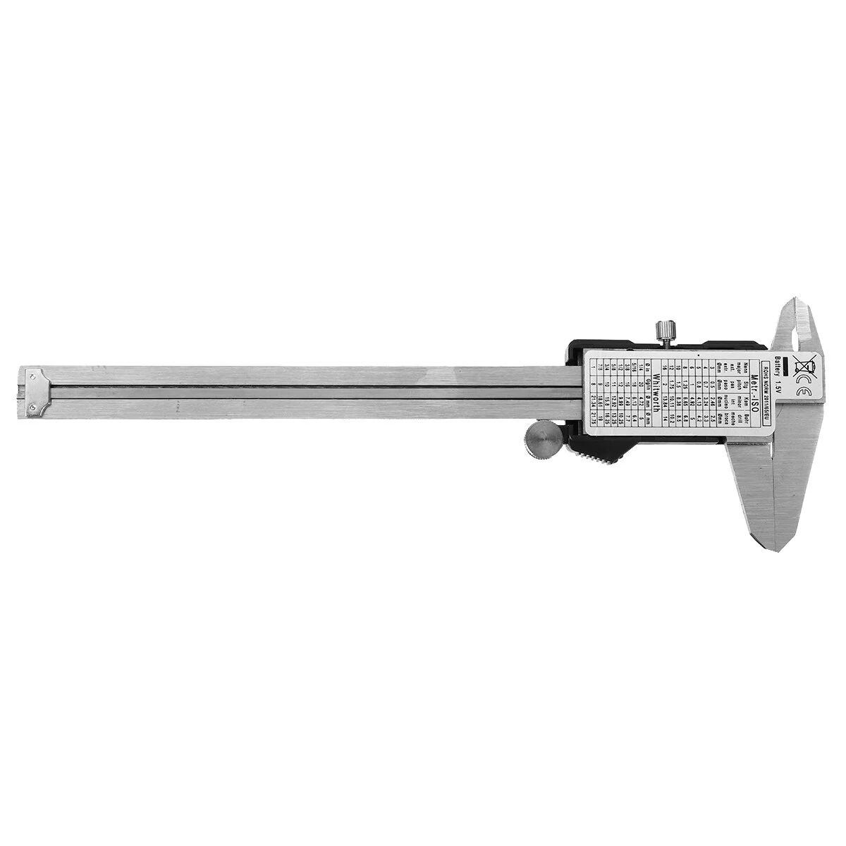 Electronic Digital Vernier Caliper - 150mm Stainless Steel | Woodworking Measuring Tool - Image 3