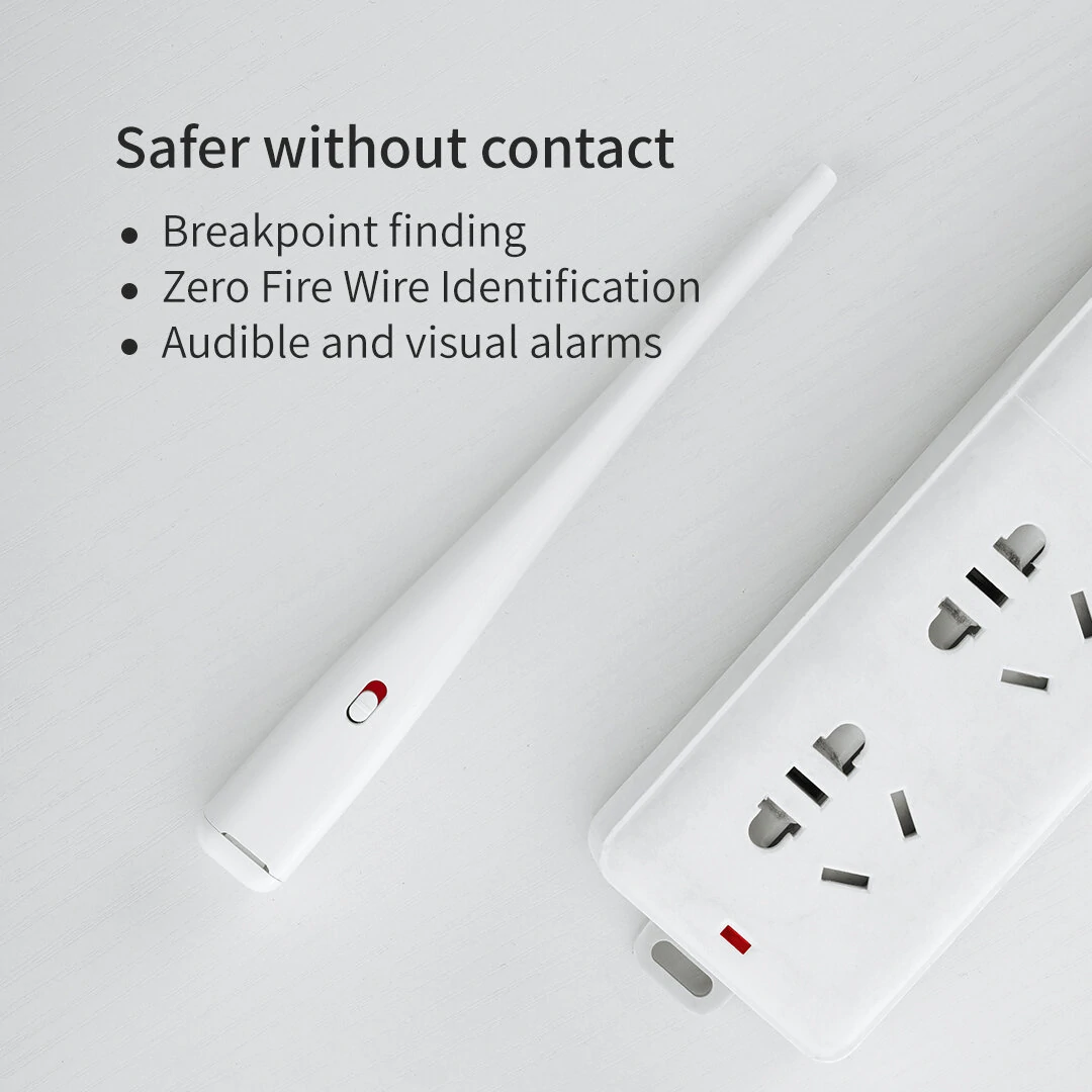 DUKA ATuMan EM1 Non-Contact Voltage Tester - Sound & Light Alarm | One-Button Operation | Wide Range Detection - Image 5