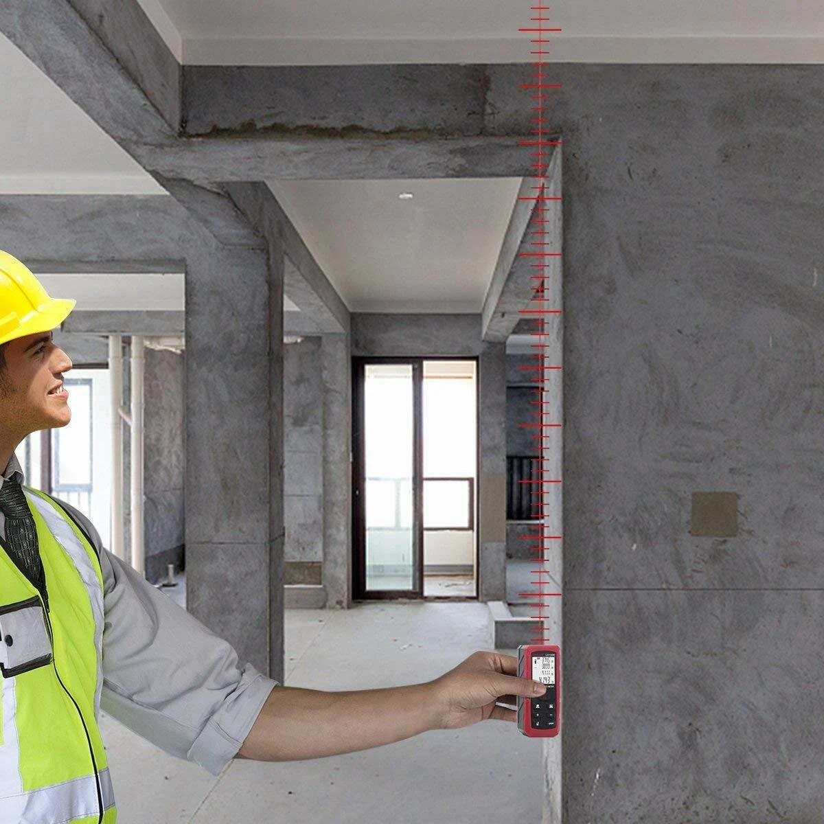 UYIGAO UA80M Laser Rangefinder | Infrared Laser Ruler & Level Goniometer - Image 5