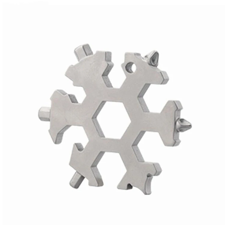 Multifunctional EDC Octagonal Snowflake Wrench - 8-in-1 Multi-Tool for Survival & Repair - Image 4