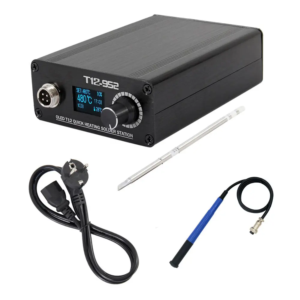 QUICKO STC T12-952 OLED Soldering Station | T12-K Handle & 9501 Tip - Image 2
