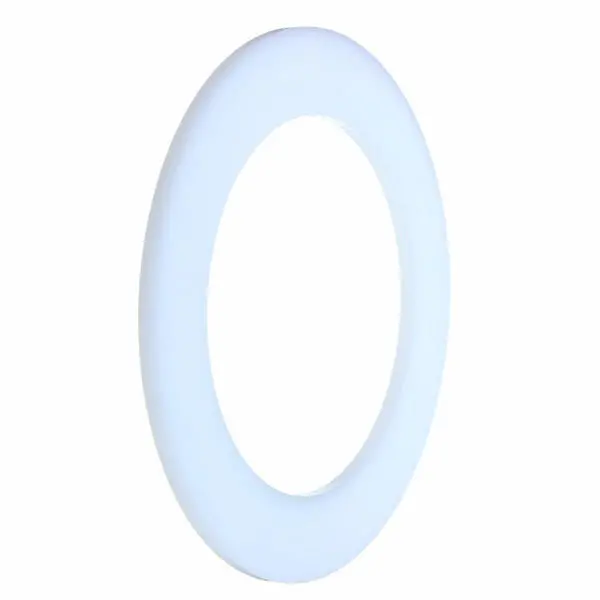 White Acrylic Discs - 3mm Thick Round Laser Cut Plastic Rings | Adhesive Tape - Image 5