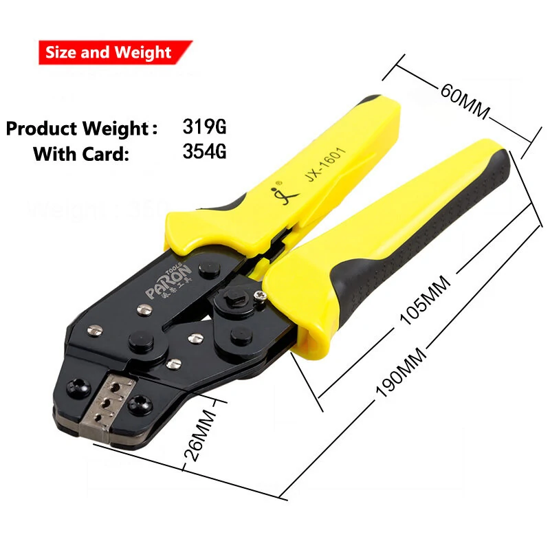 PARON Jx-d4311 Four-in-One Wire Pressing Set | Terminals Pliers Kit | Easy Carrying - Image 5