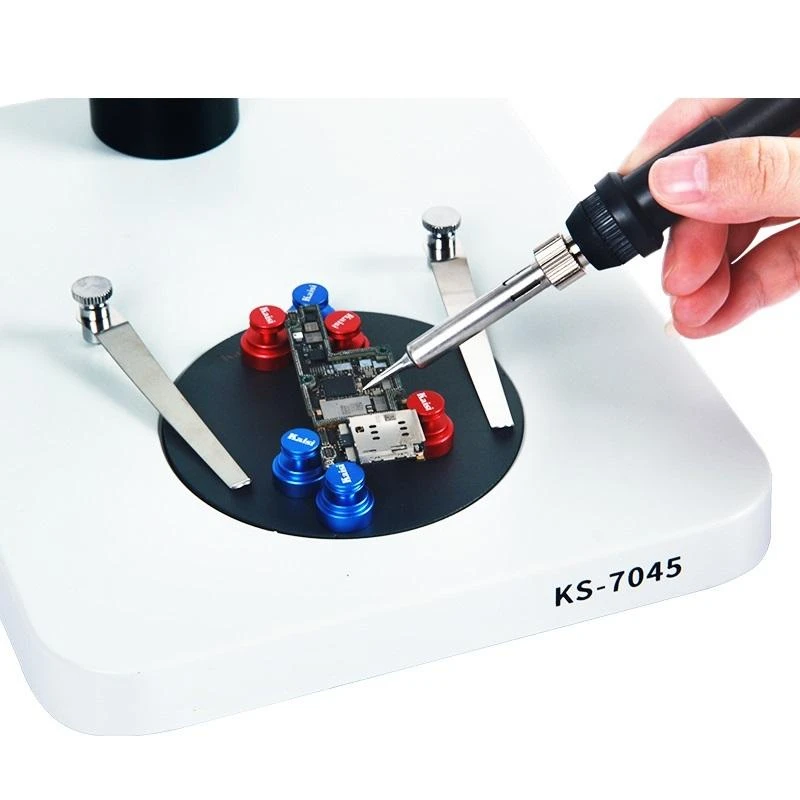 DIY Microscope Stand Holder - Universal Stainless Steel PCB Circuit Board Fixture - Image 3