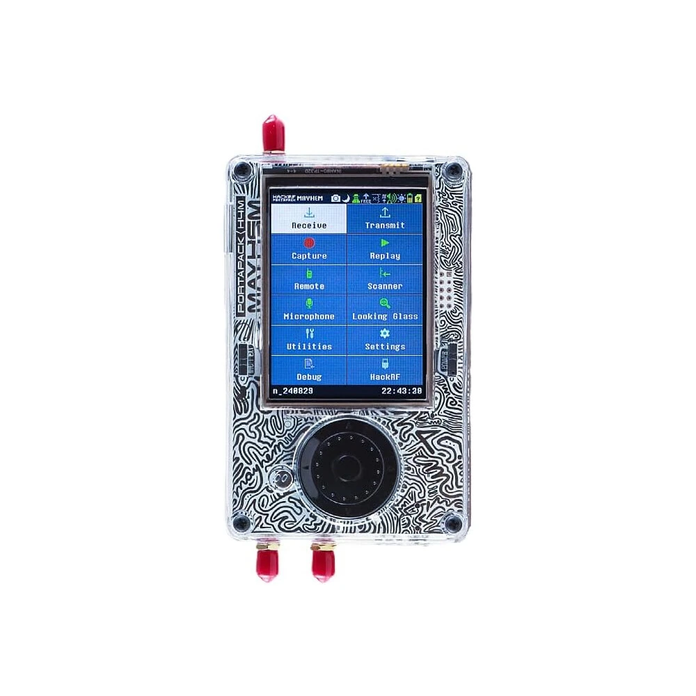 Portapack H4M+ RF SDR Receiver | 1MHz-6GHz LCD Touchscreen | WiFi Bluetooth - Image 2