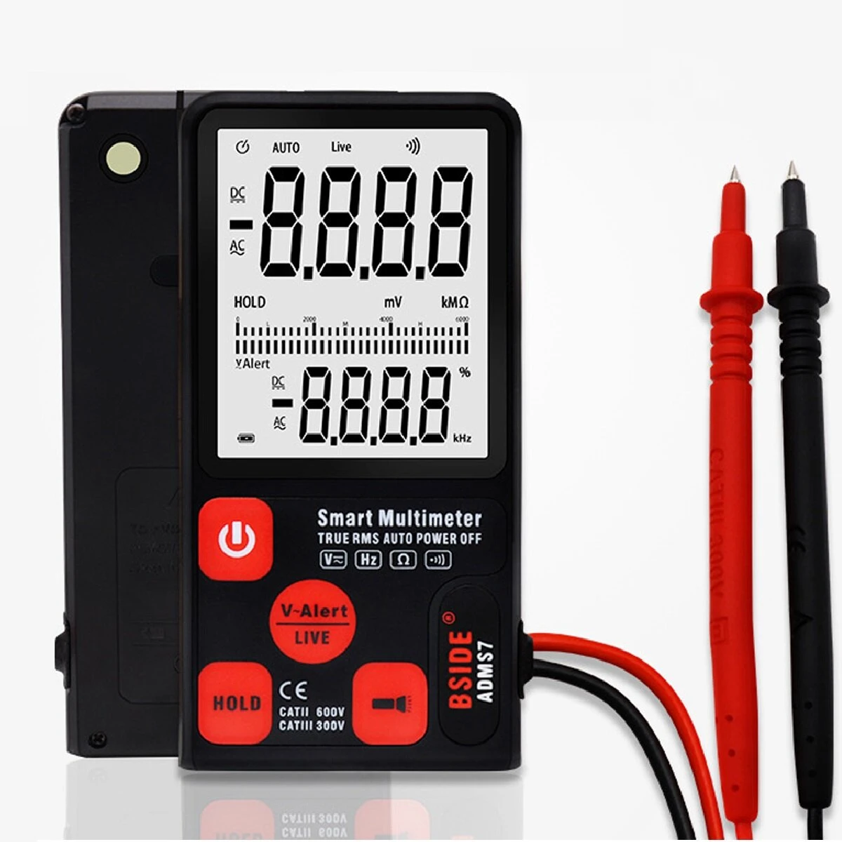 ADMS7/9 Digital Multimeter - Analog Tester with Transistor & Capacitor Check - Image 2