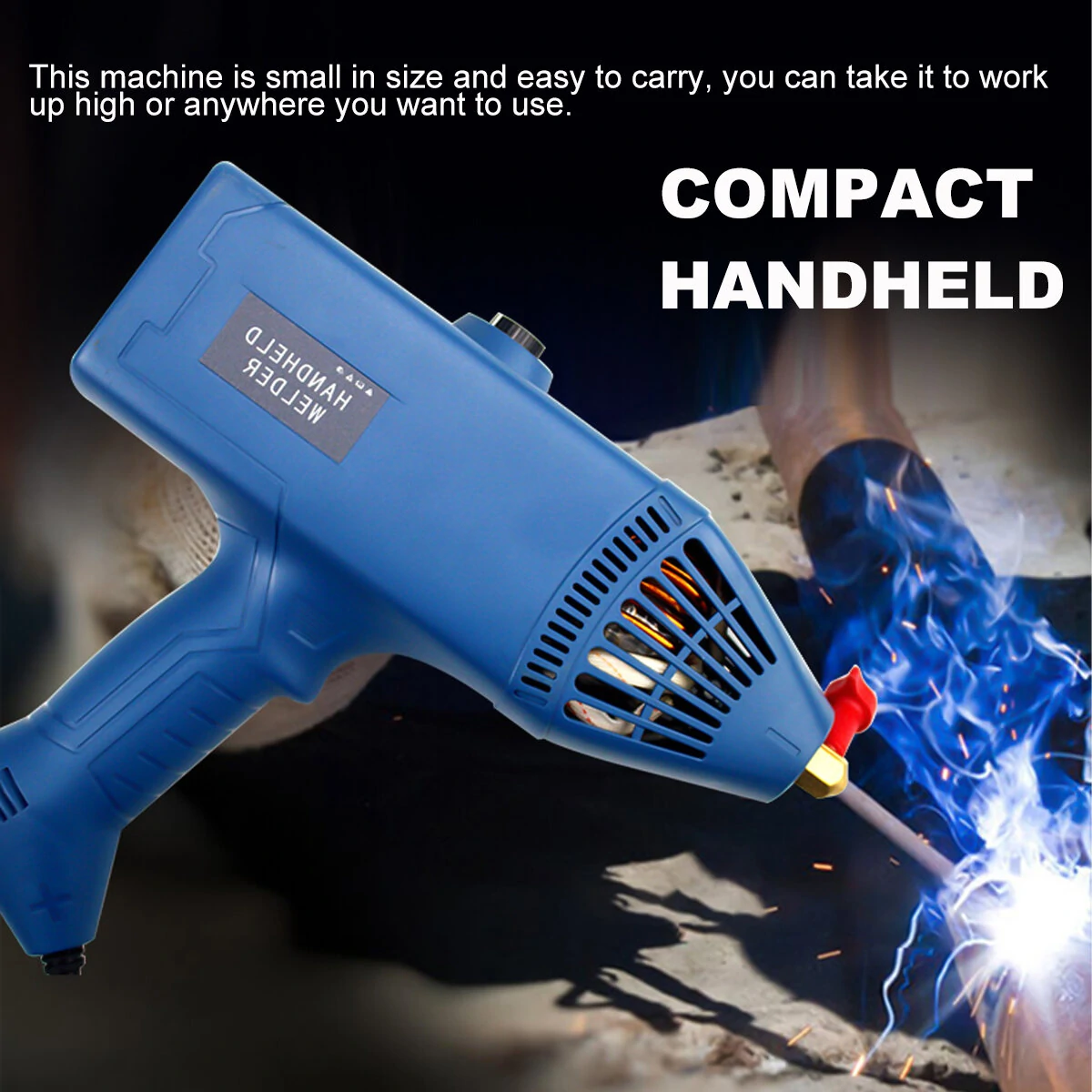 220V 5000W Portable Arc Welding Machine | 2-14mm Thickness | Digital Current Adjustable - Image 3