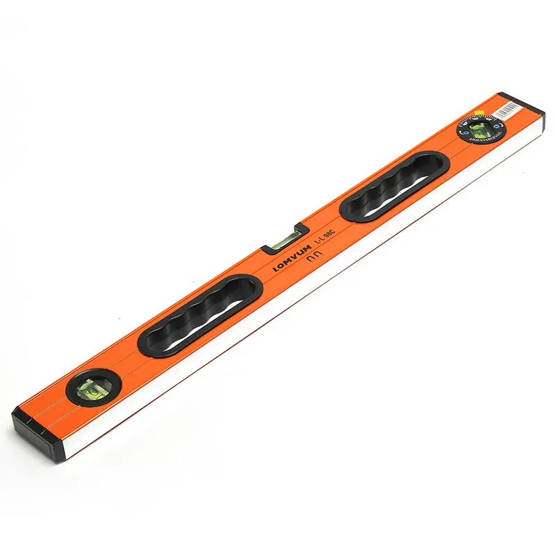 LOMVUM 600mm Magnetic Spirit Level | High Precision Ruler with Bubbles - Image 2