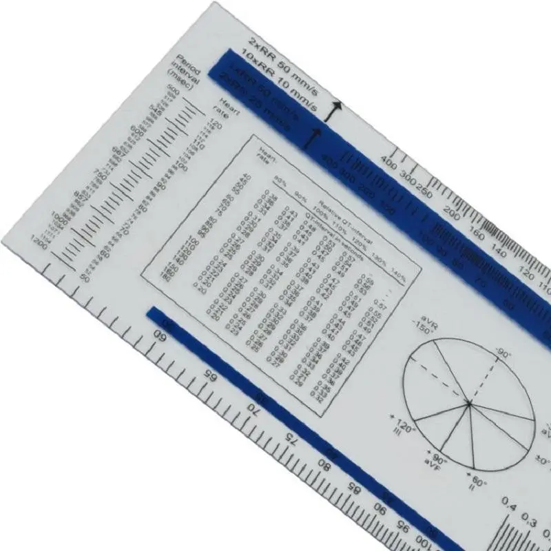 PVC ECG Ruler & Caliper | Electrocardiogram Divider for Medical Measurement - Image 5