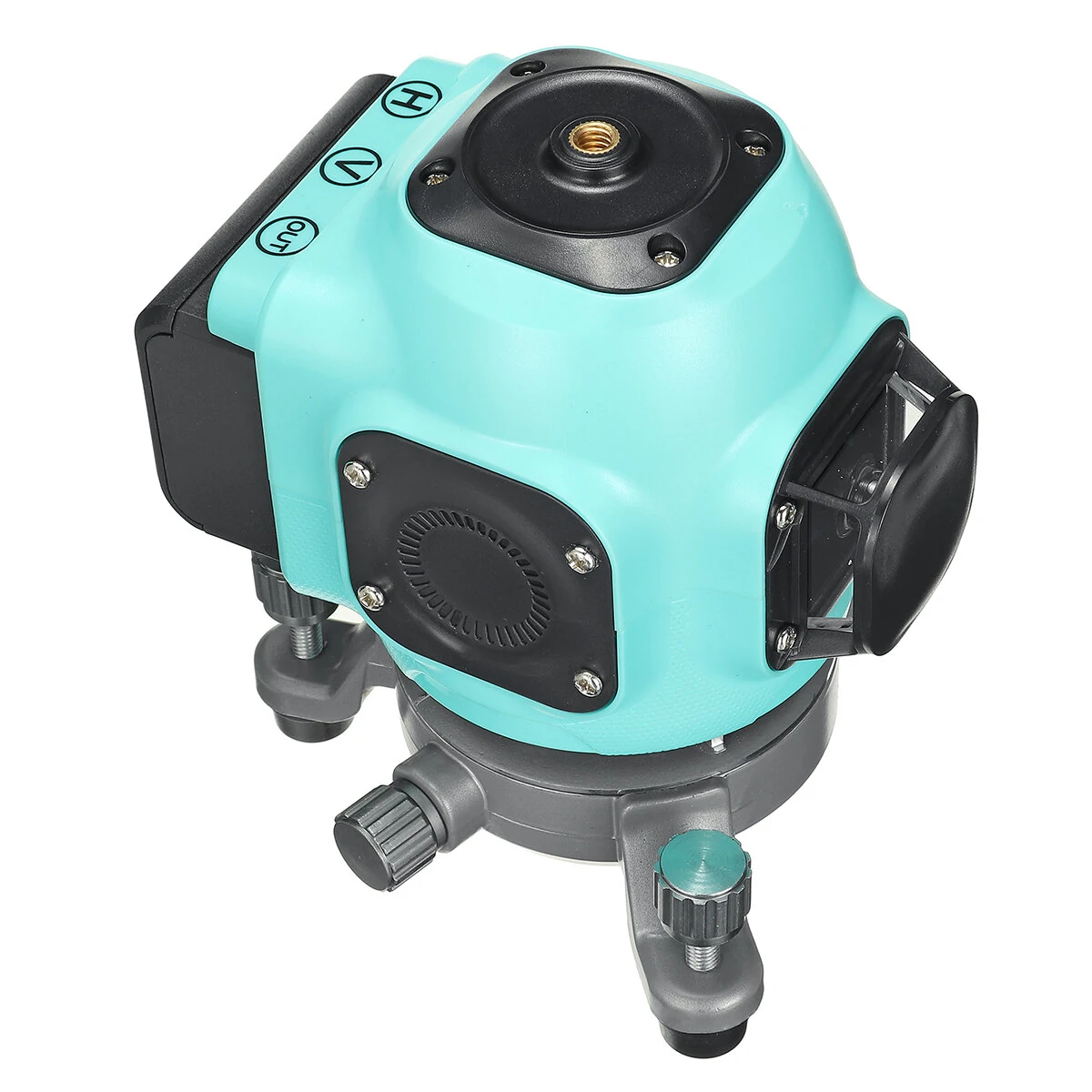 360° Rotary Laser Level Tool Kit - 8/12/16 Line Green Laser with 2 Batteries - Image 2