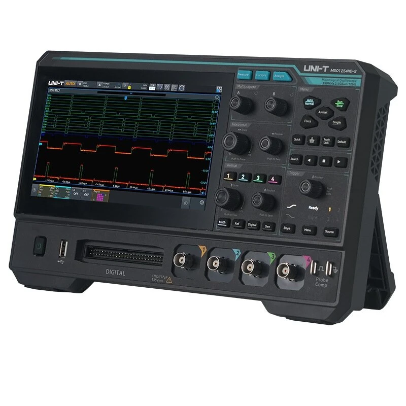 UNI-T MSO1154HD 150MHz Oscilloscope | 4 Channel 12 Bit 7 Touchscreen - Image 3