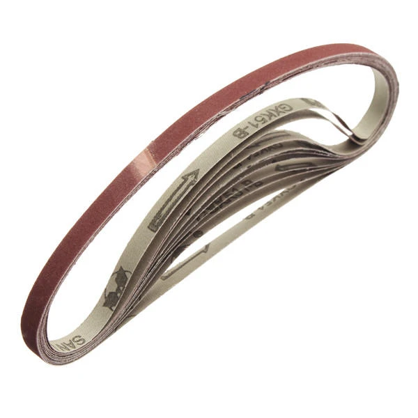 3M 10x600mm Sanding Belts - 10pcs 60-600 Grit | Abrasive Tools - Image 5