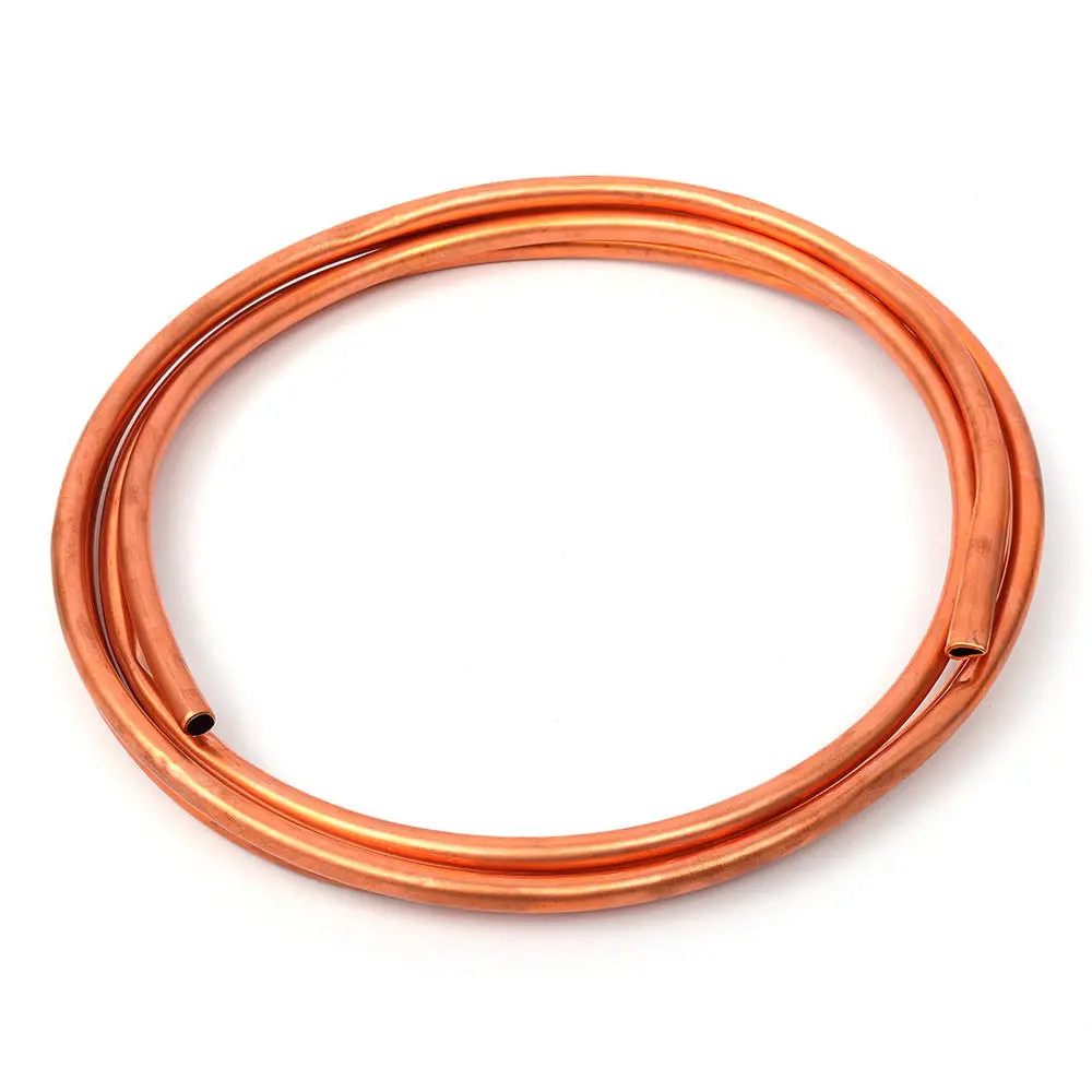 R410A AC Copper Pipe Coil - 3/8 Inch | 1/2/3/4/4/7/10/15/20m Lengths - Brass Tube - Image 5