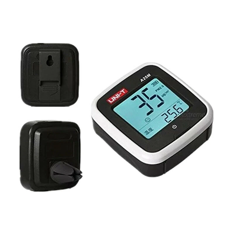 UNI-T A25M PM2.5 Air Quality Monitor - Temperature Meter with LCD Backlight - Image 4