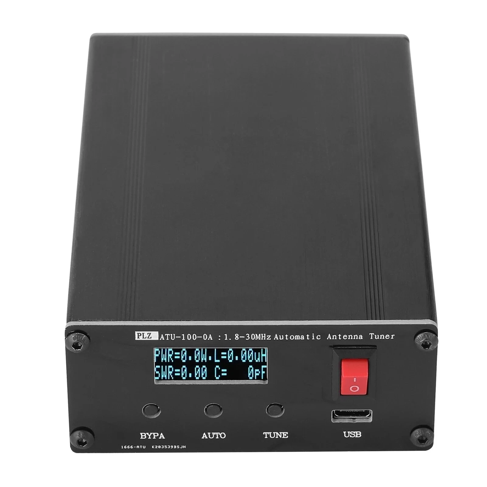 ATU100 Automatic Shortwave Antenna Tuner 1.8-55Mhz | USB-C Rechargeable | OLED Display - Image 2
