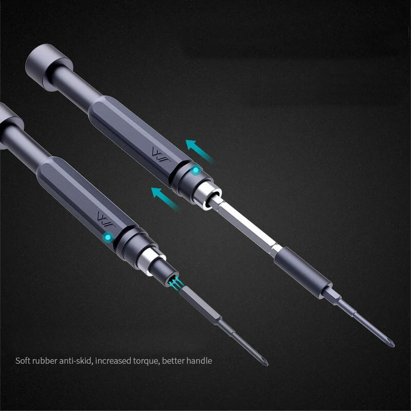 JIMI JM-GNT60 60-in-1 Magnetic Screwdriver Set | Precision Repair Tools | Press Design - Image 4