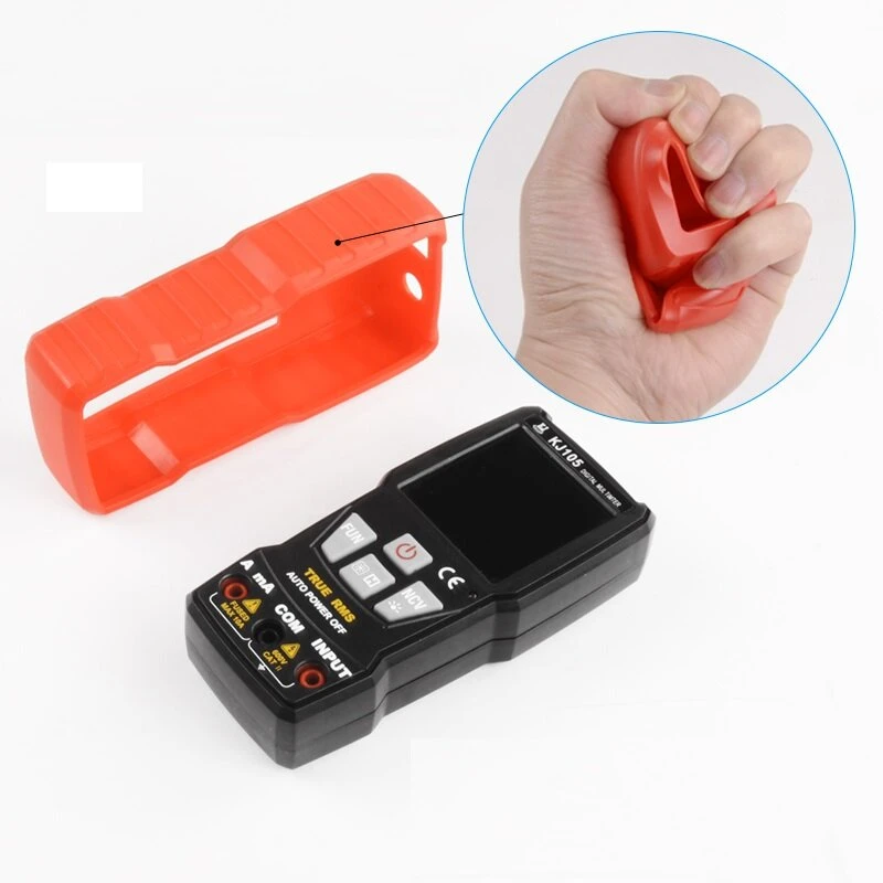 KJ105 Digital Multimeter - 6000 Counts AC DC Voltage Tester with Test Leads - Image 4