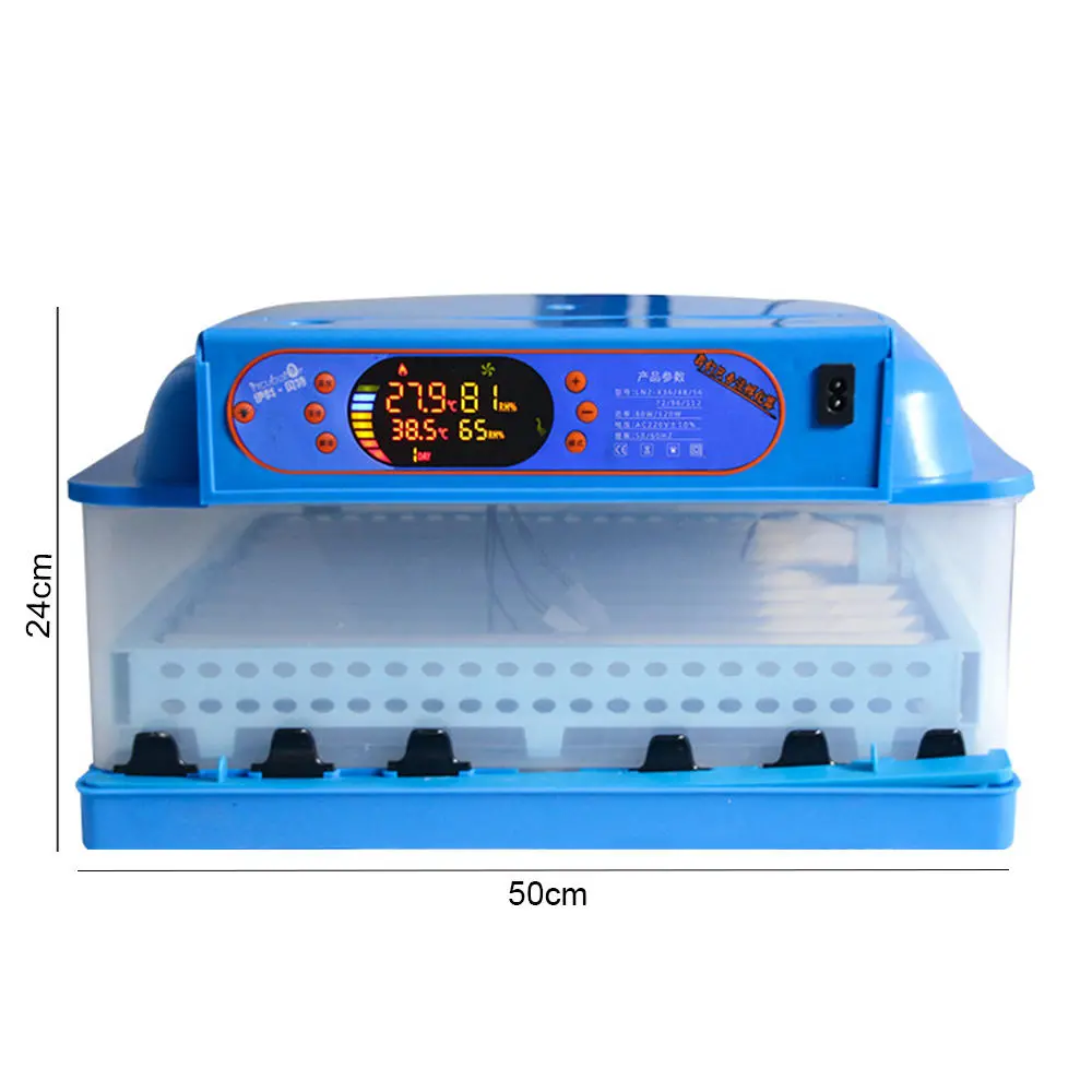 220V Digital Egg Incubator | Fully Automatic Chicken Hatching & Turning Machine - Image 2