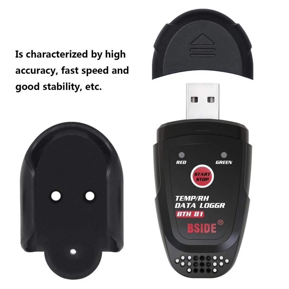 BSIDE BTH81 Smart Thermometer - Temperature Humidity Data Logger for Cold Chain Storage | USB Recorder - Image 3