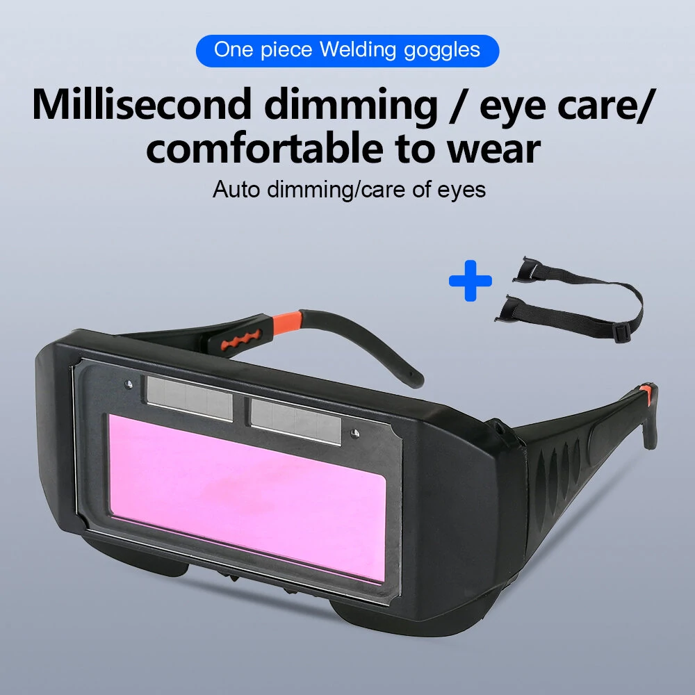Auto Darkening Welding Glasses - Automatic Dimming Anti-Eyes Shield Goggle for Masks - Image 3