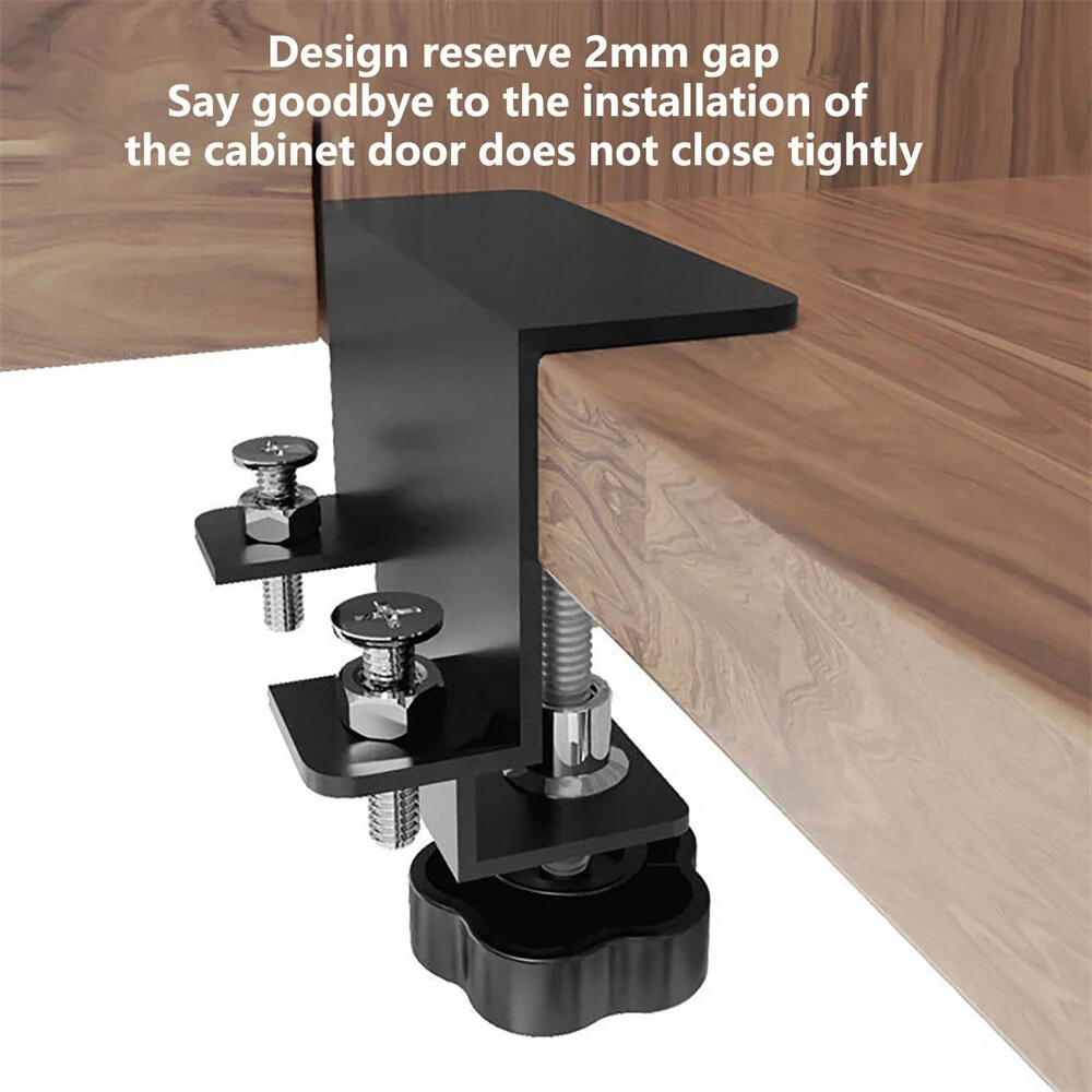 Stainless Steel Cabinet Door Clamp - Adjustable Installation Tool | Heavy Duty - Image 4