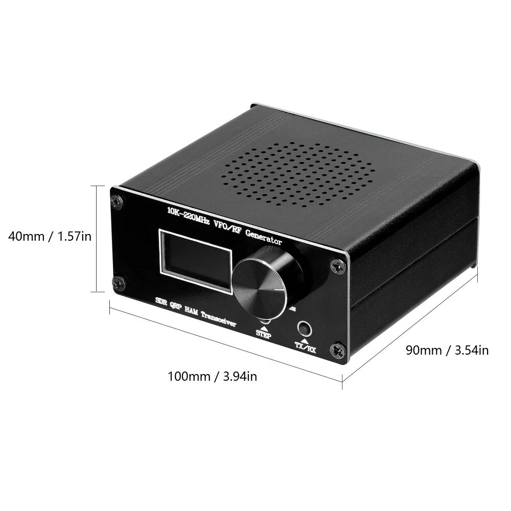 20K-220MHz VFO/RF Generator | SDR HAM QRP Radio Debugger & Receiver - Image 5