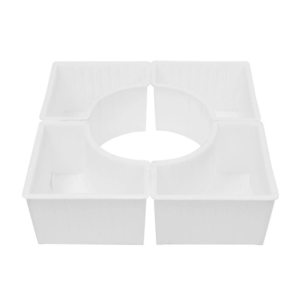 Plastic Brick Maker Mold - 30x30x20cm Garden Tree Mold for DIY Projects - Image 2