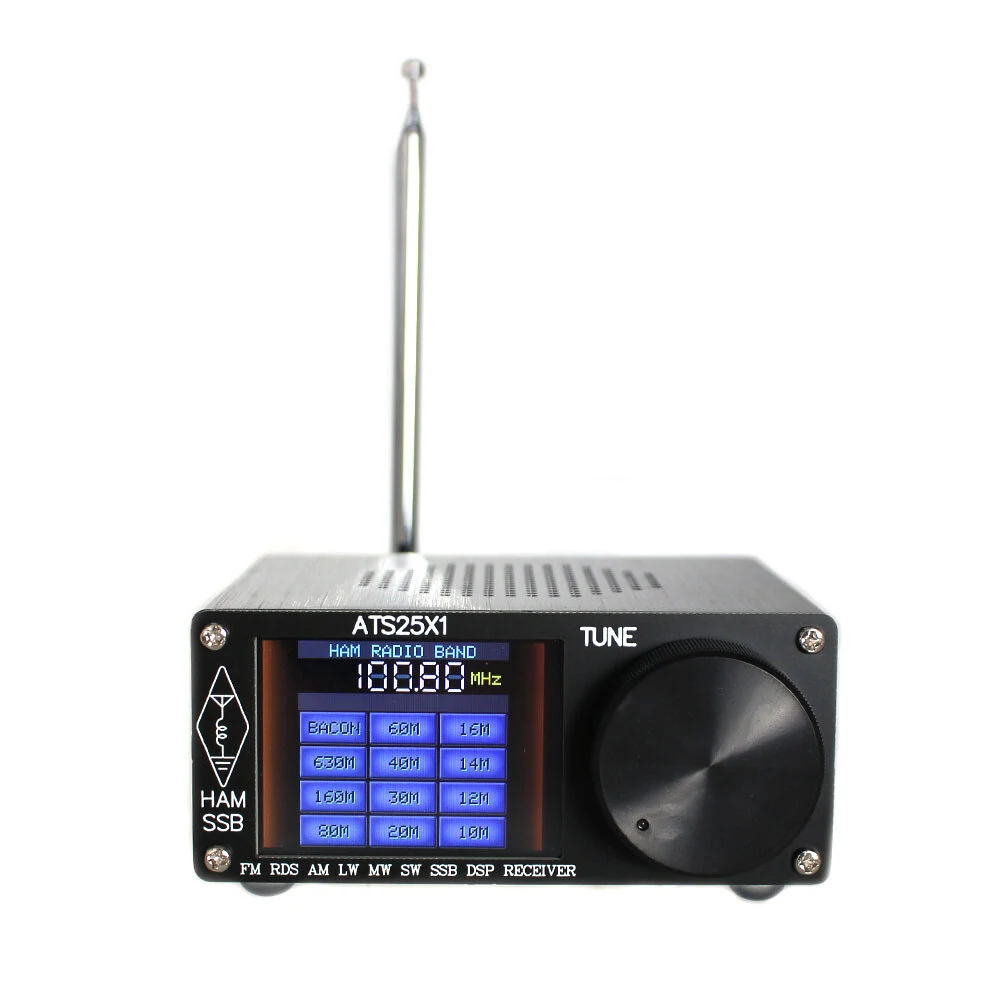 ATS25X1 DSP Receiver - 2.4 Inch Touch Screen All Band Radio - FM LW MW SW SSB - Image 3