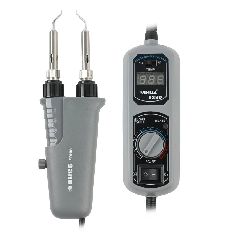 YIHUA 938D Electric Heating Tweezers | BGA SMD Repair Soldering Station - Image 3