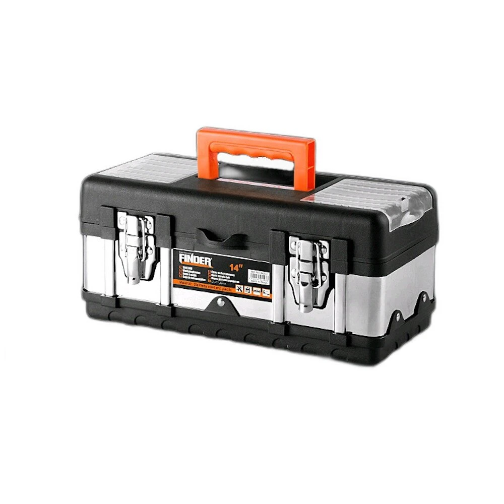FINDER ABS Tool Box - Stainless Steel Hardware Large Capacity Electrician Storage - Image 2