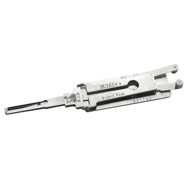 Daniu HU101 v.3 2-in-1 Car Door Lock Pick & Decoder Tool | Auto Lockout Kit - Image 2