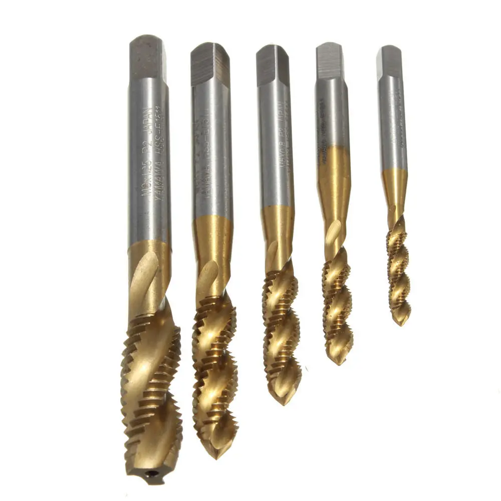 Proxxon Auger Drill Set M3-M8, HSS Spiral Point Taps for Precision Drilling - Image 2