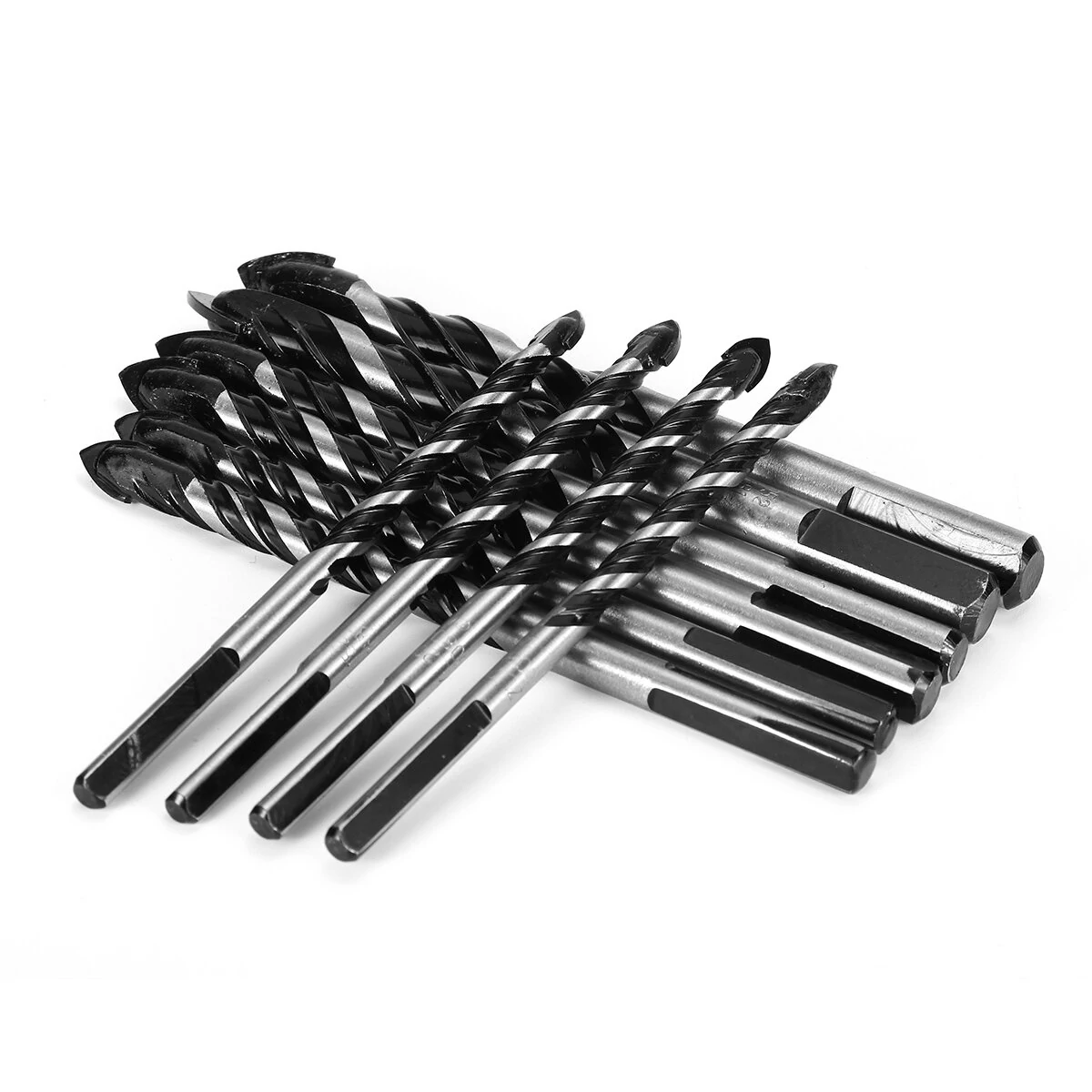 Tungsten Carbide Drill Bit Set - 10Pcs for Tile, Concrete, Glass & Wood - Image 5