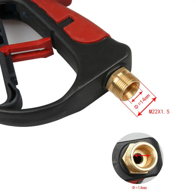 Drillpro 4000 PSI Pressure Washer Gun - 4 Quick-Connect Nozzle Tips & Jet Lance - Image 2