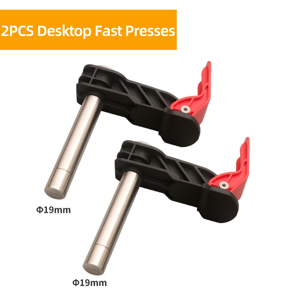 ENJOYWOOD MFT Bench Dog Clamps - 2 PCS 19mm 20mm Stainless Steel Quick Clamps - Image 5