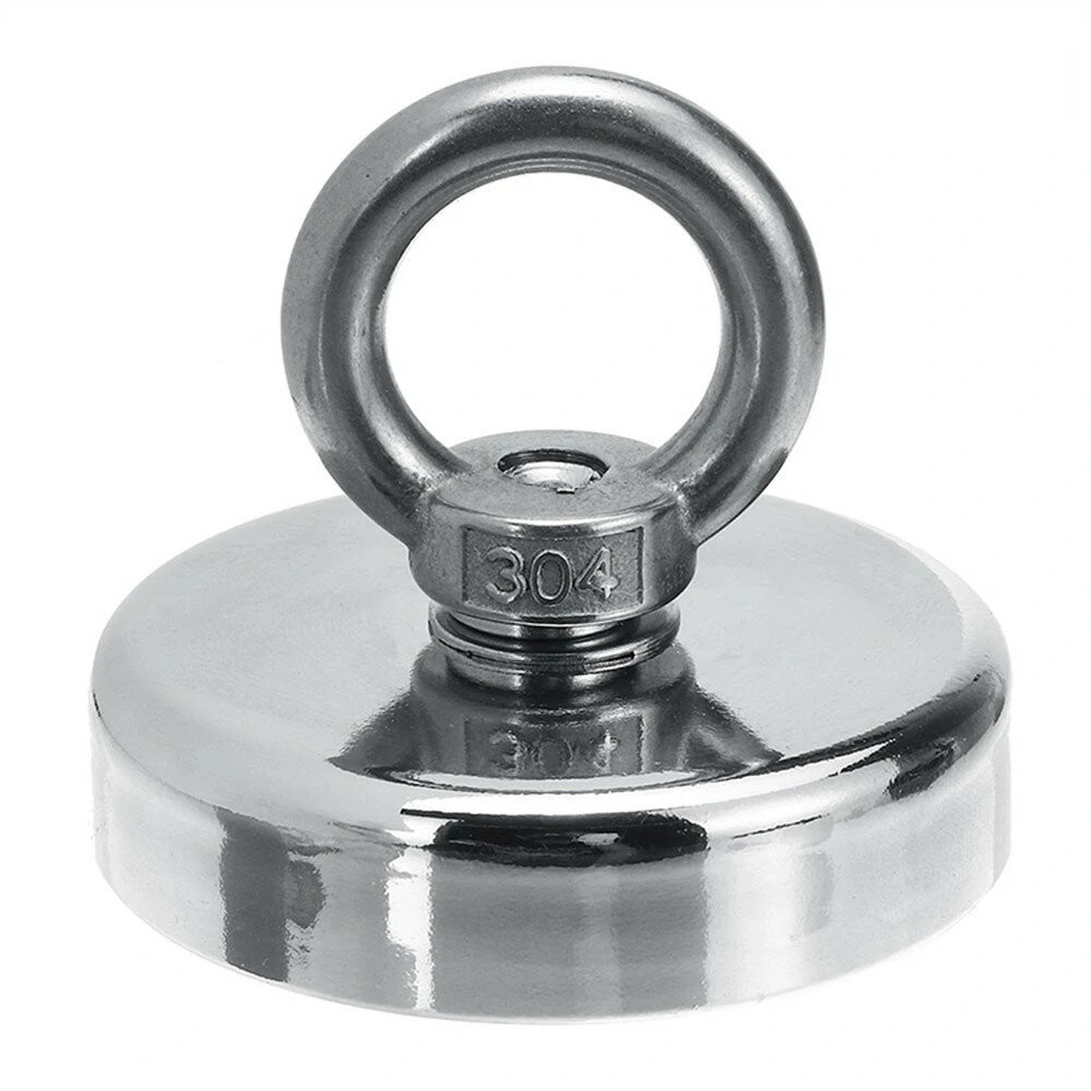 NEOGUIDE 25mm-120mm 35-600Kg Neodymium Fishing Magnet | 10M Rope for Metal Detecting & Salvage - Image 2